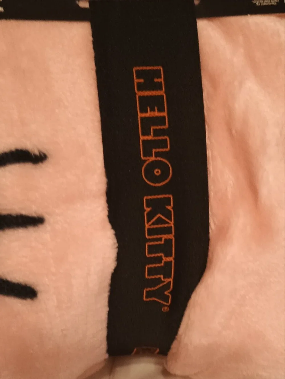 NWTS Sanrio Hello Kitty Halloween Pink Pumpkin Full Queen Plush Blanket Viral